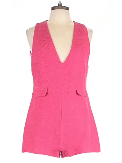 Pre-owned Zara Romper In Pink
