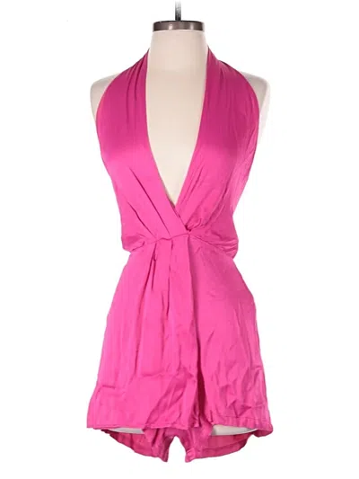 Pre-owned Zara Romper In Pink