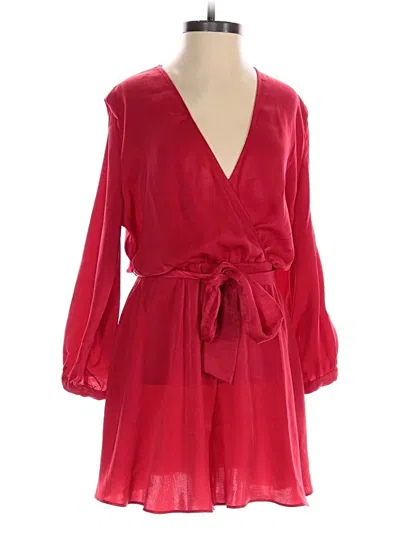 Pre-owned Zara Romper In Red