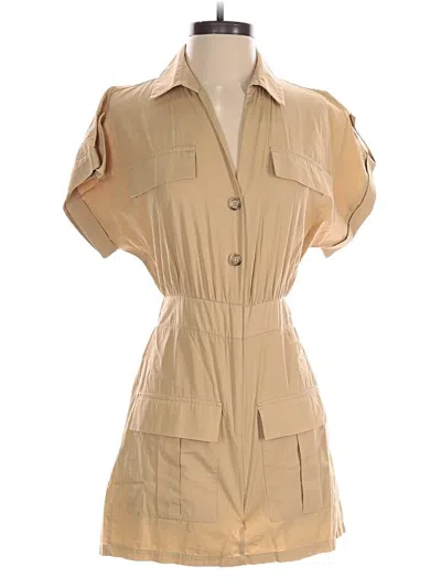 Pre-owned Zara Romper In Tan