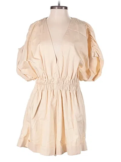 Pre-owned Zara Romper In Tan