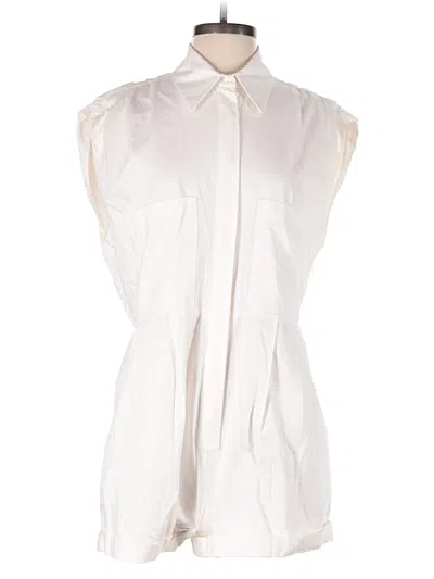 Pre-owned Zara Romper In White