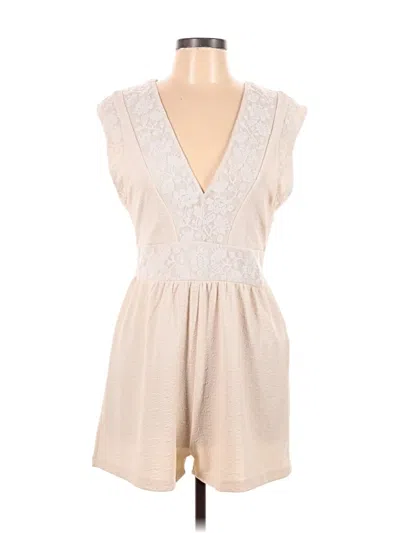 Pre-owned Zara Romper In White