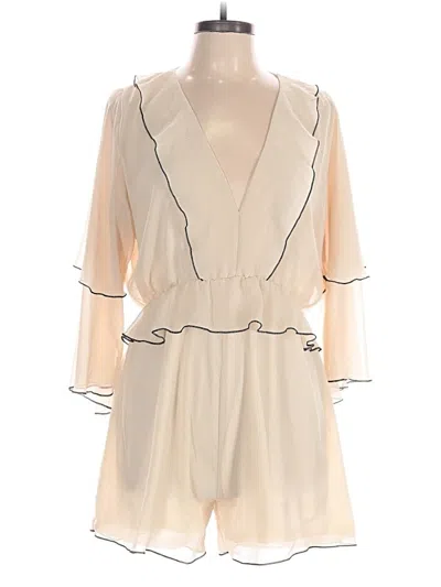 Pre-owned Zara Romper In White