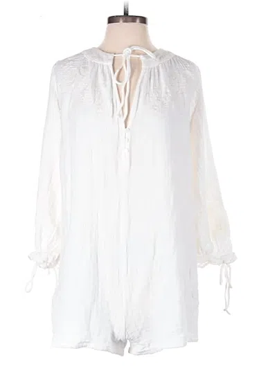 Pre-owned Zara Romper In White
