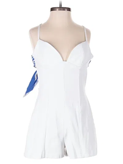 Pre-owned Zara Romper In White