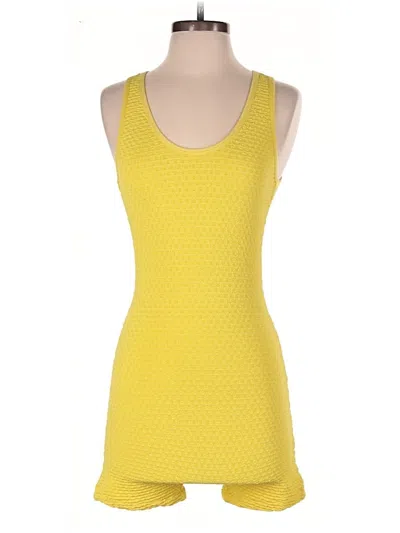 Pre-owned Zara Romper In Yellow