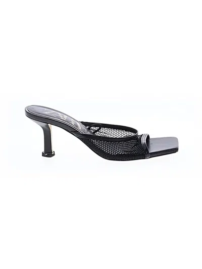 Pre-owned Zara Sandals In Black