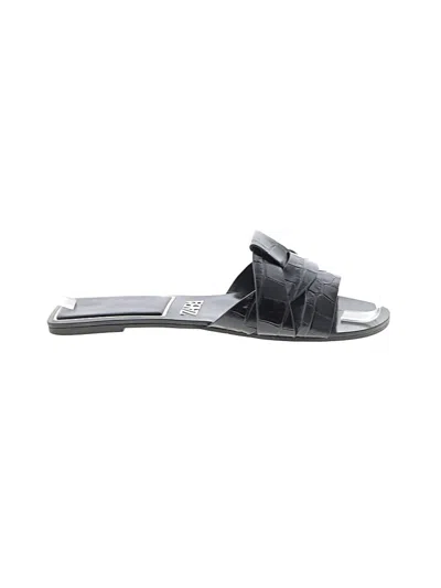 Pre-owned Zara Sandals In Black
