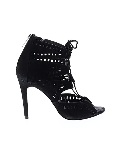 Pre-owned Zara Sandals In Black