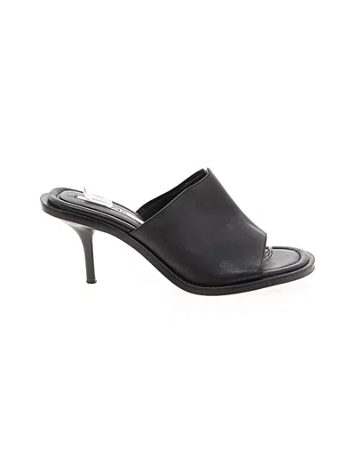 Pre-owned Zara Sandals In Black