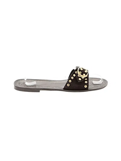 Pre-owned Zara Sandals In Black