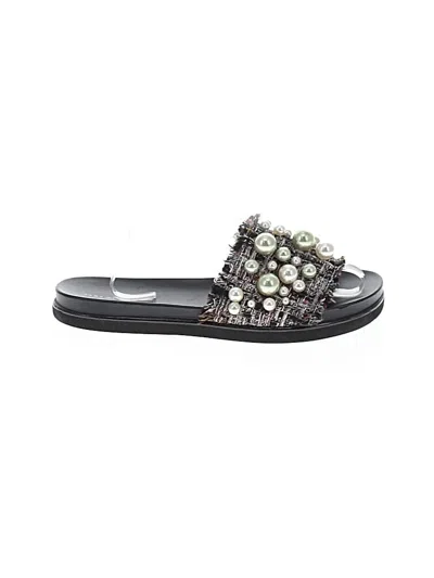Pre-owned Zara Sandals In Black