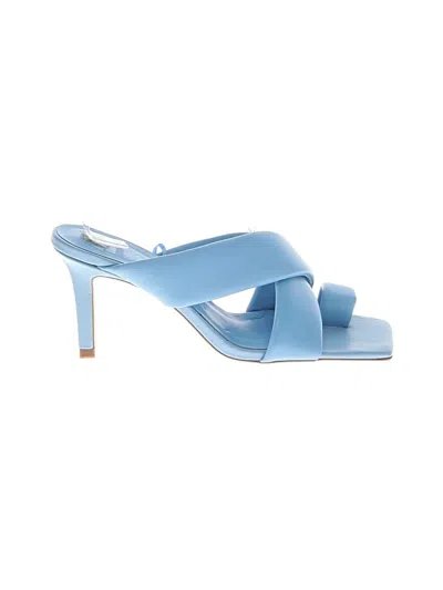 Pre-owned Zara Sandals In Blue