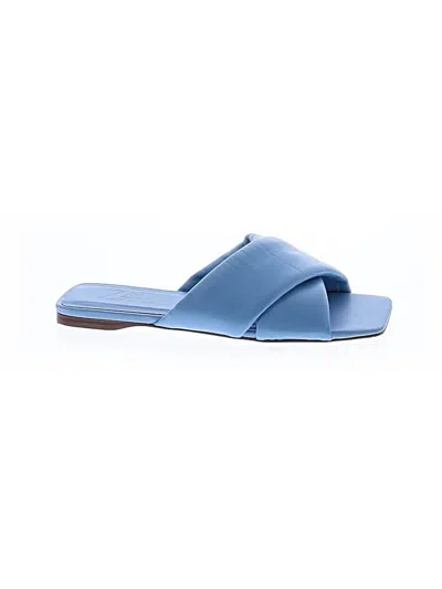 Pre-owned Zara Sandals In Blue