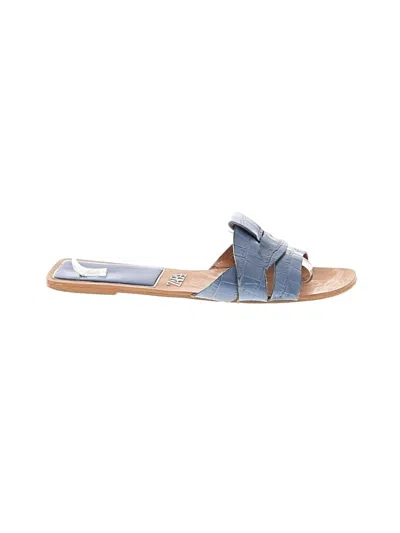 Pre-owned Zara Sandals In Blue