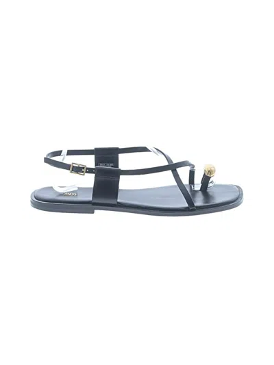 Pre-owned Zara Sandals In Blue