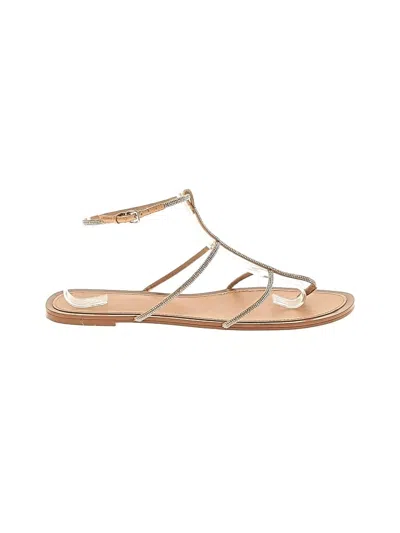 Pre-owned Zara Sandals In Brown