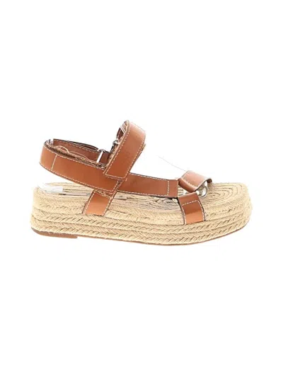 Pre-owned Zara Sandals In Brown
