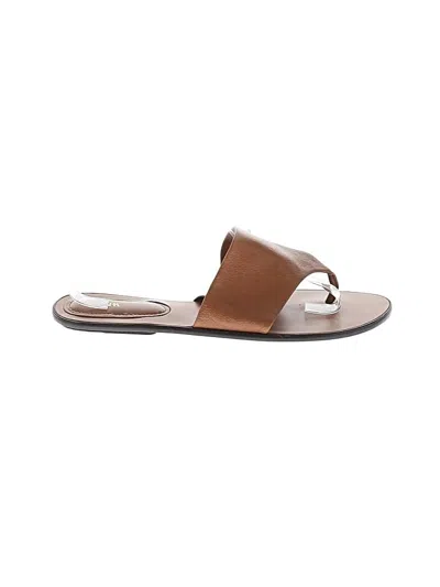 Pre-owned Zara Sandals In Brown