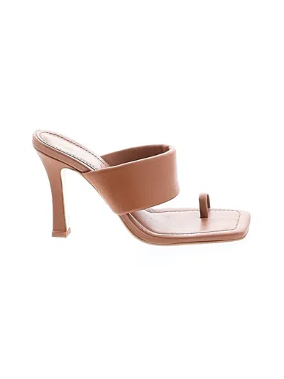 Pre-owned Zara Sandals In Brown