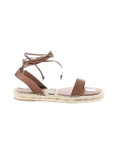 Pre-owned Zara Sandals In Brown