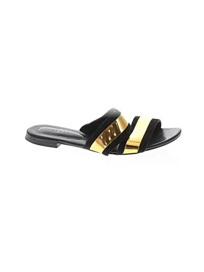 Pre-owned Zara Sandals In Gold