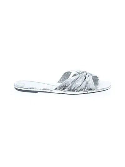 Pre-owned Zara Sandals In Gray