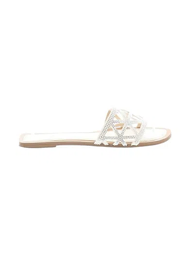 Pre-owned Zara Sandals In Ivory