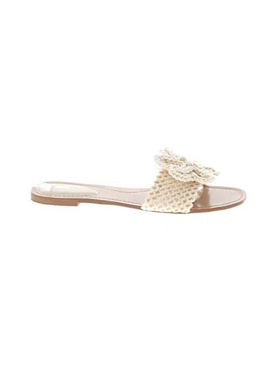 Pre-owned Zara Sandals In Ivory
