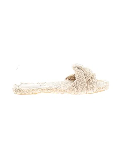 Pre-owned Zara Sandals In Ivory