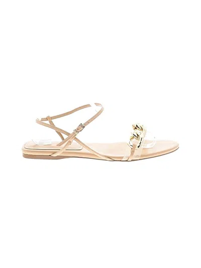 Pre-owned Zara Sandals In Ivory