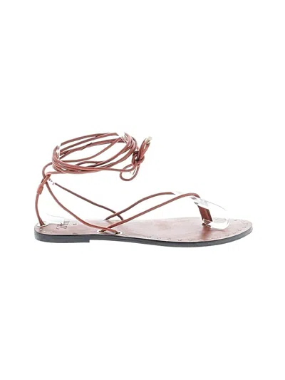Pre-owned Zara Sandals In Pink