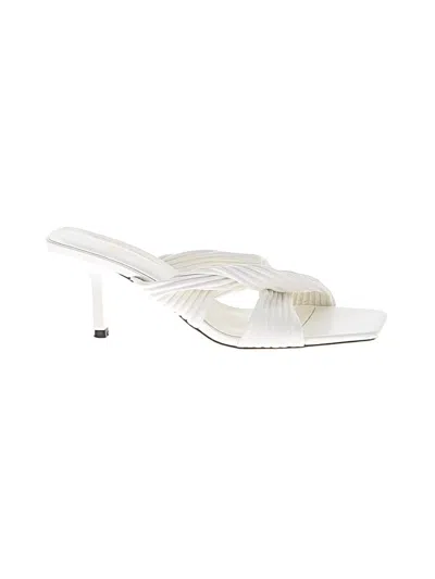 Pre-owned Zara Sandals In White