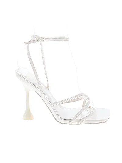 Pre-owned Zara Sandals In White