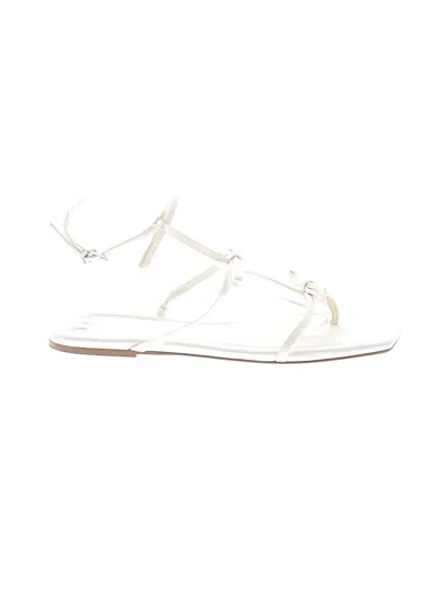 Pre-owned Zara Sandals In White