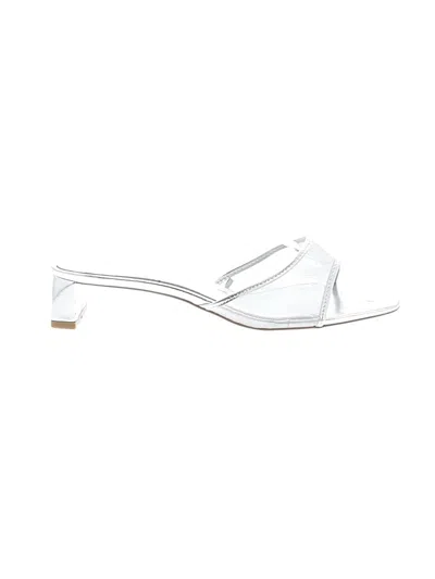 Pre-owned Zara Sandals In White