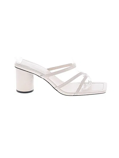 Pre-owned Zara Sandals In White