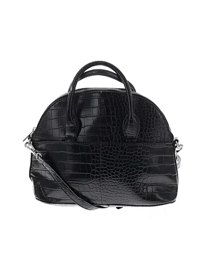 Pre-owned Zara Satchel In Black
