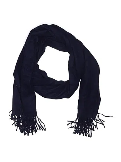 Pre-owned Zara Scarf In Blue