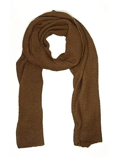 Pre-owned Zara Scarf In Brown