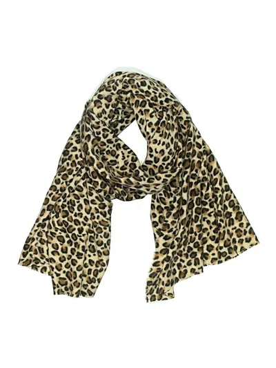 Pre-owned Zara Scarf In Brown