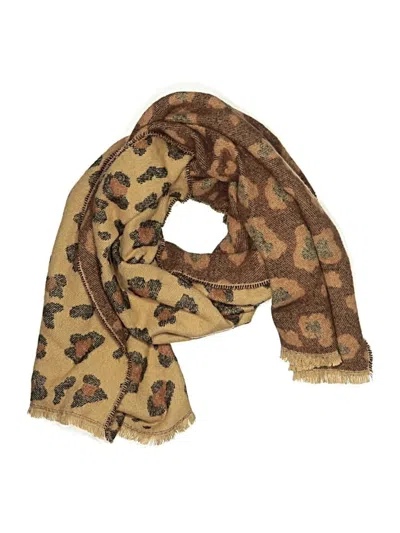 Pre-owned Zara Scarf In Brown