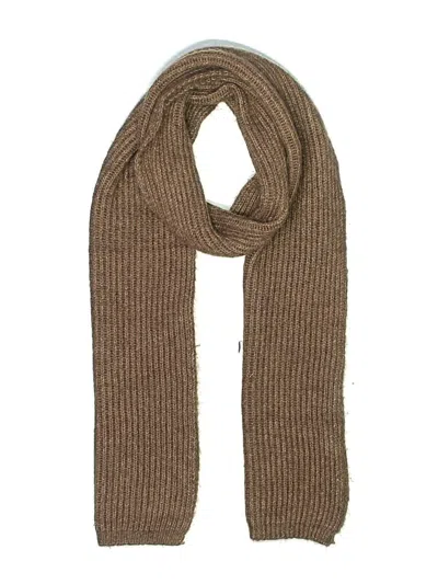 Pre-owned Zara Scarf In Brown