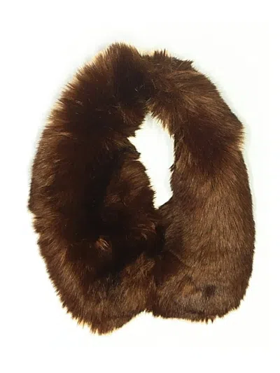 Pre-owned Zara Scarf In Brown