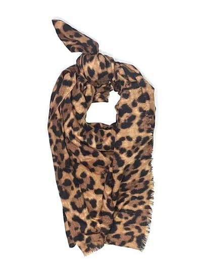 Pre-owned Zara Scarf In Brown
