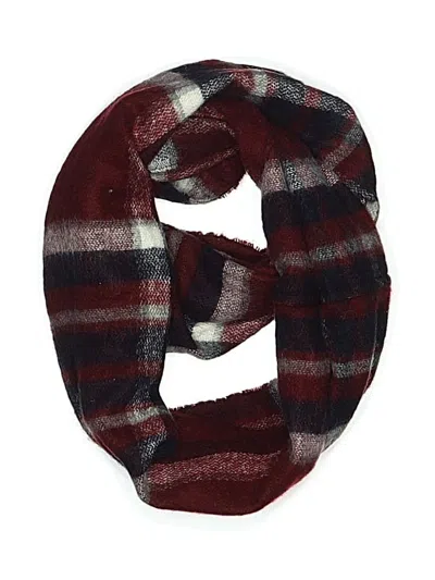 Pre-owned Zara Scarf In Burgundy