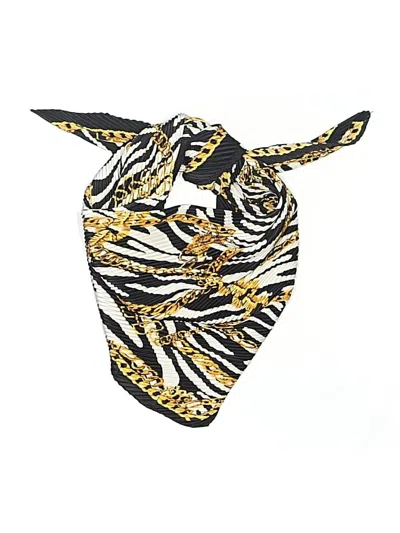 Pre-owned Zara Scarf In Gold