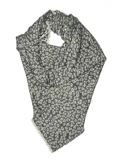 Pre-owned Zara Scarf In Gray