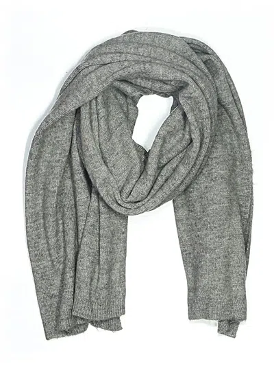 Pre-owned Zara Scarf In Gray